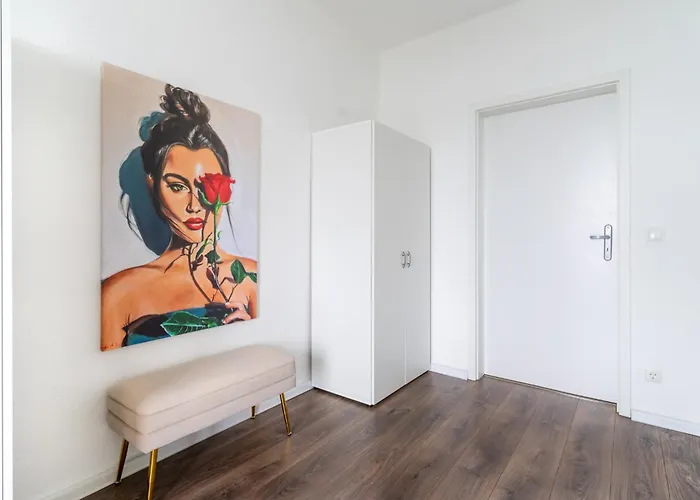 Apartament Ruesuite - Messe I King Size Bed I 75 Zoll Tv Essen