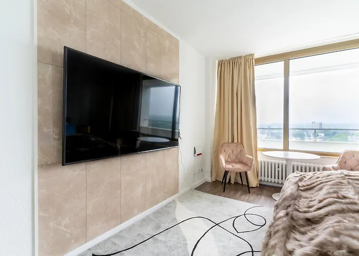 Apartament Ruesuite - Messe I King Size Bed I 75 Zoll Tv Essen